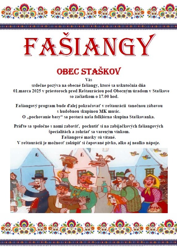 fašiangy plagát 