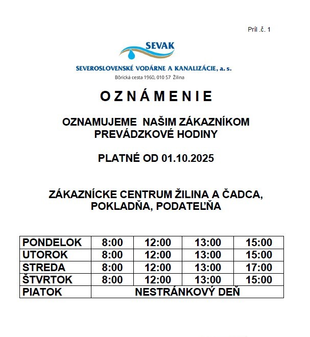 sevak zmena 
