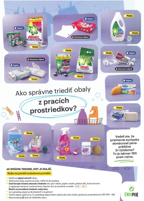 plagát triedenie