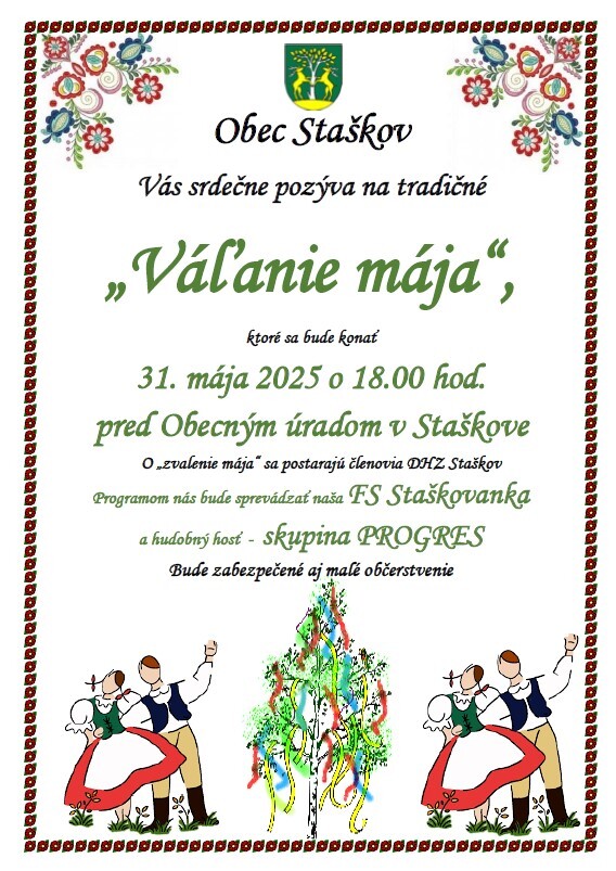 vaľanie mája 