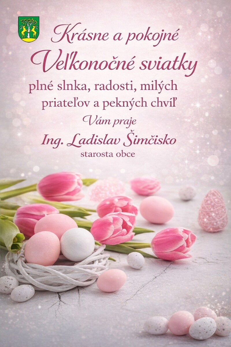 plagát velká noc
