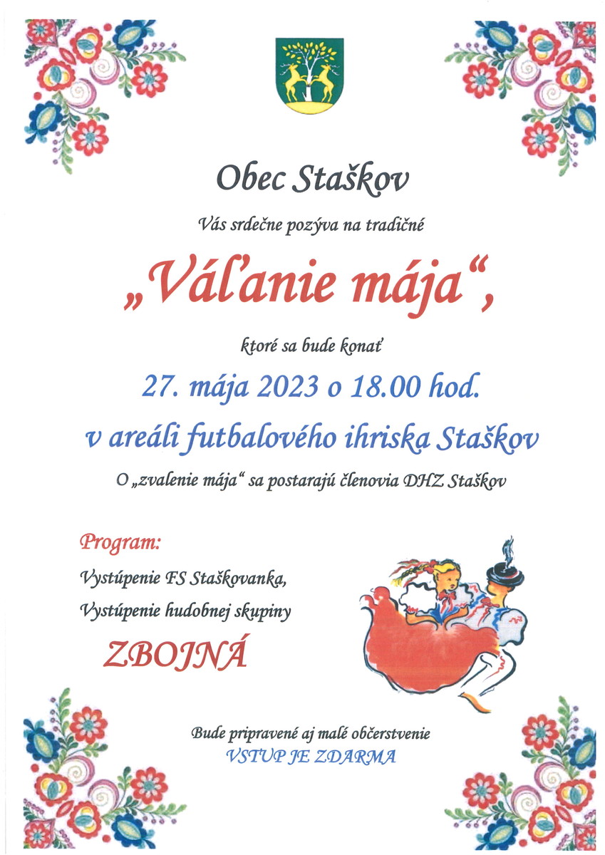 Váľanie mája 2023